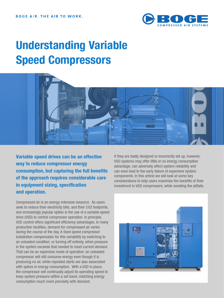 Boge - Understanding Variable Speed Compressors - White Paper - Oct ...