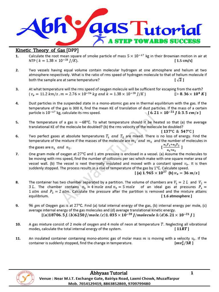 KTG DPP-1-1 | PDF | Gases | Temperature