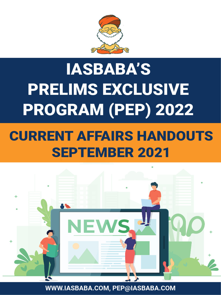 September 2021 Current Affairs Insights | PDF
