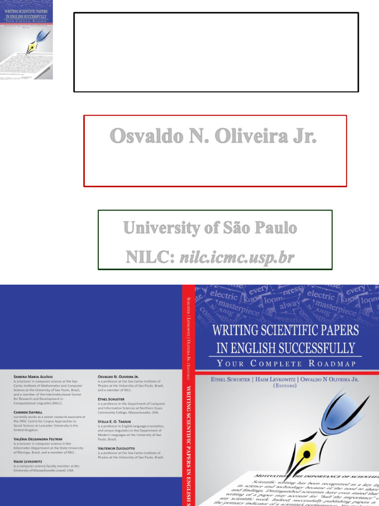 Writing Scientific Papers in English Successfully | PDF | Self Assembly ...