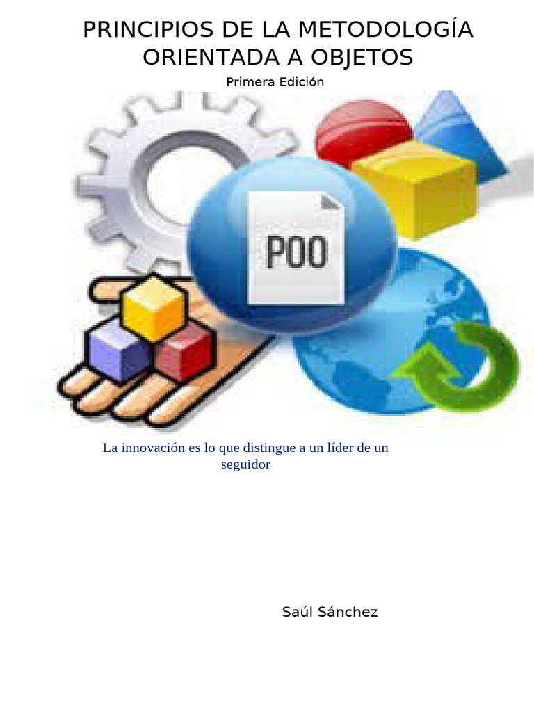 Principios de Programación Orientada a Objetos | PDF | Objeto ...