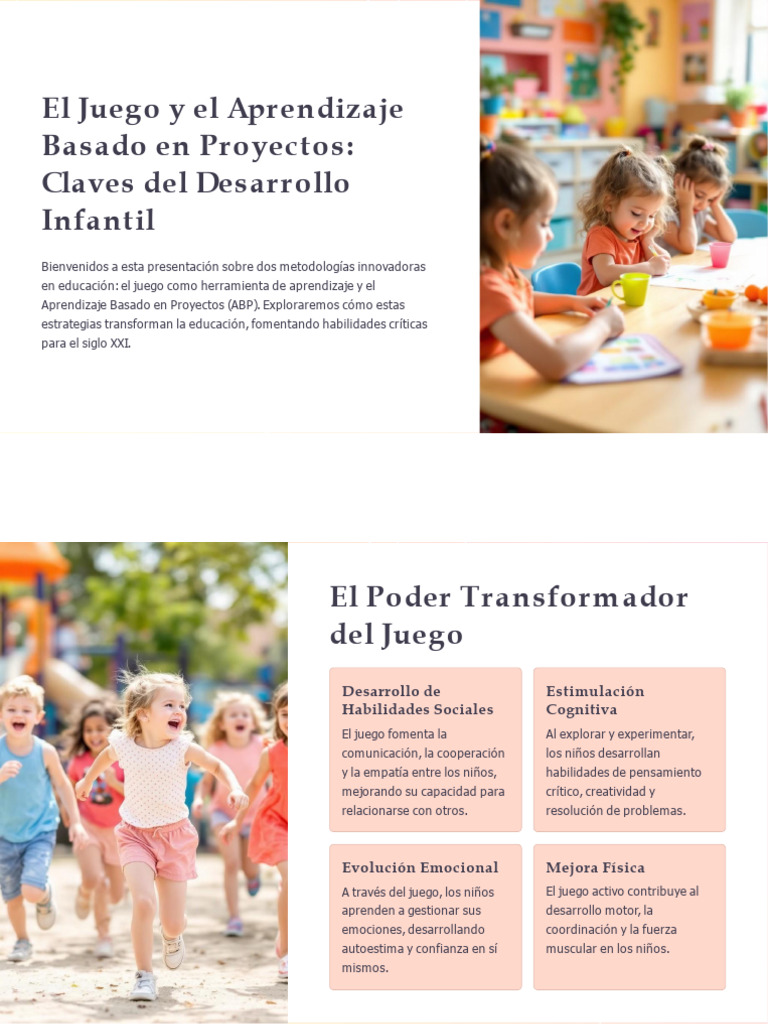 El Juego y El Aprendizaje | PDF | Aprendizaje | Enseñando