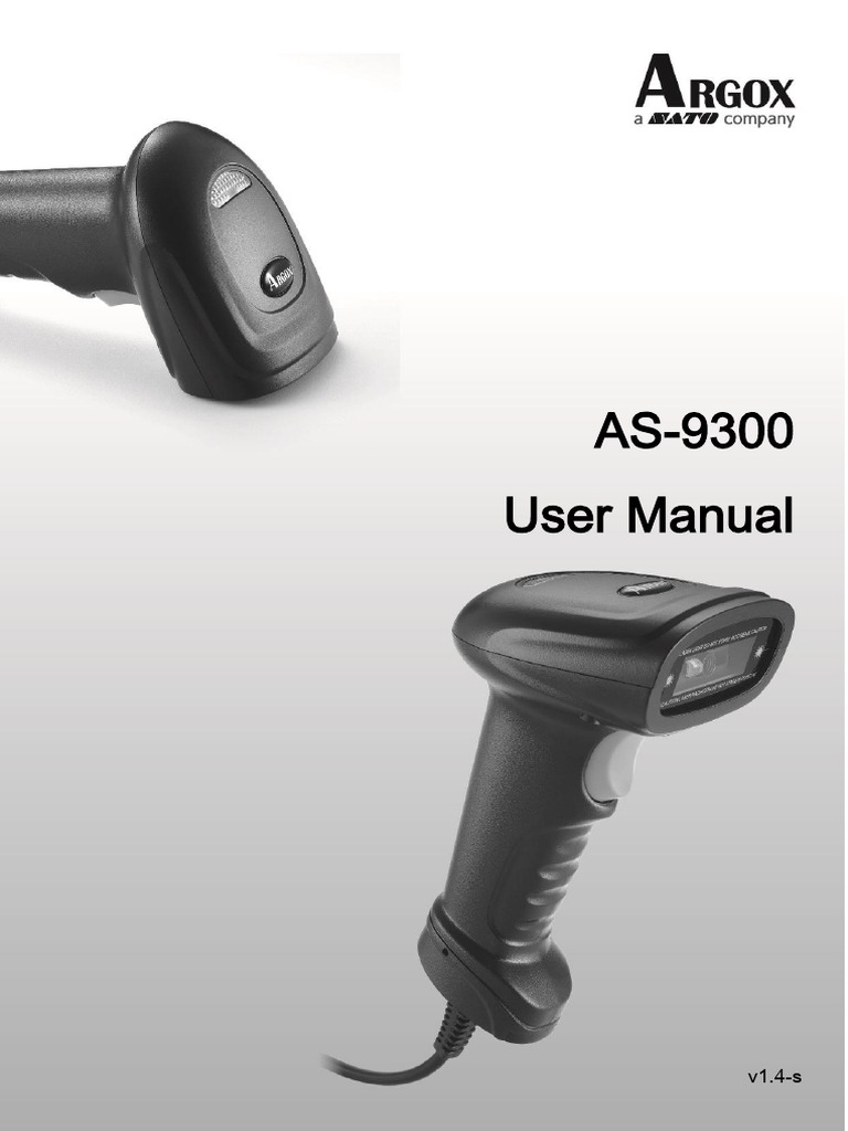 AS-9300 User Manual Overview | PDF | Universal Product Code | Notation