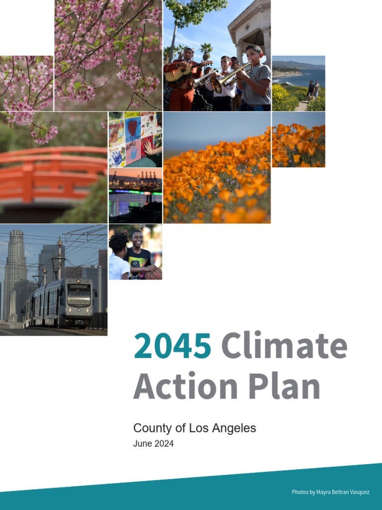 2045 Los Angeles Climate Action Plan | PDF | Climate Change Mitigation ...