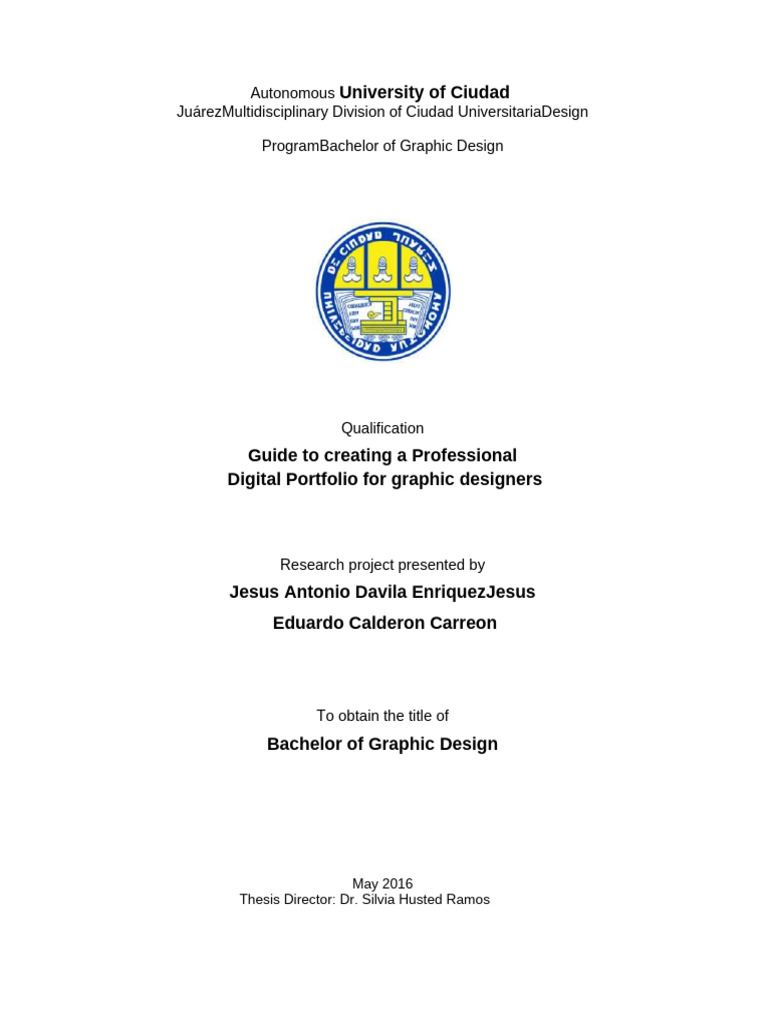 Guide To Creating A Digital Portfolio PDF | PDF | World Wide Web ...