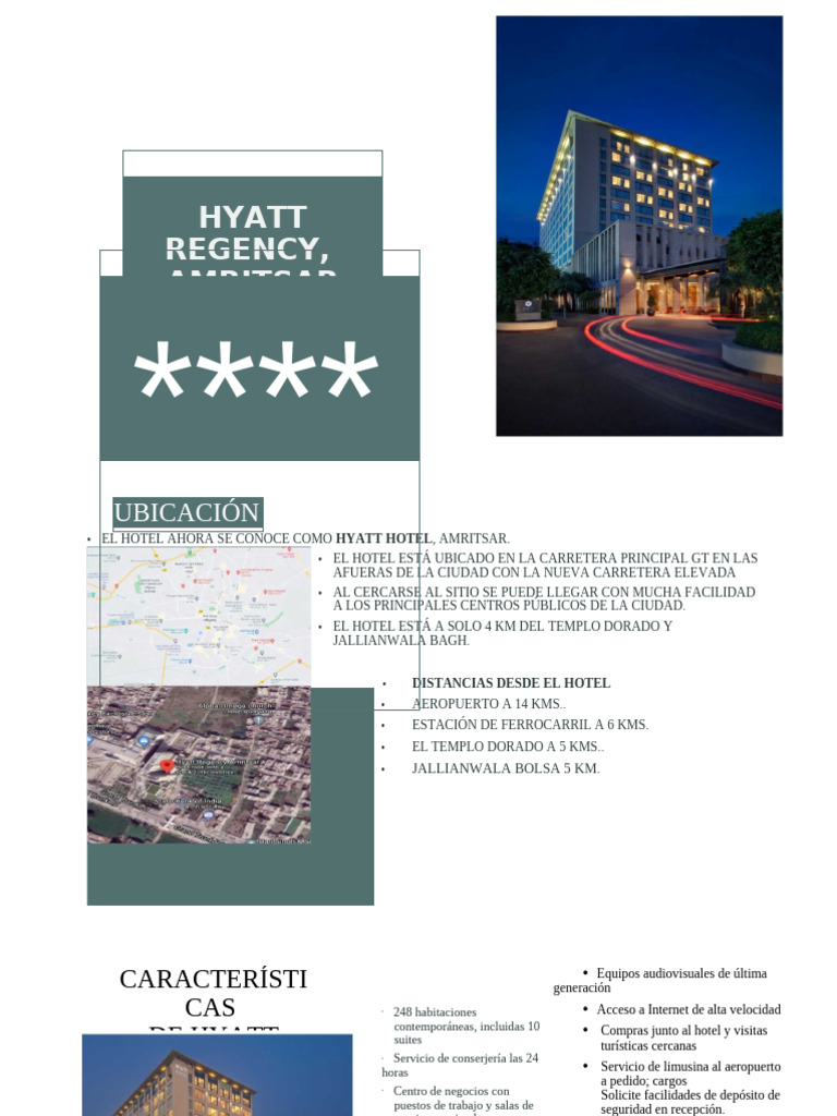 Hyatt Amritsar: Hotel de Lujo y Comodidades | PDF | Hotel | Cocina