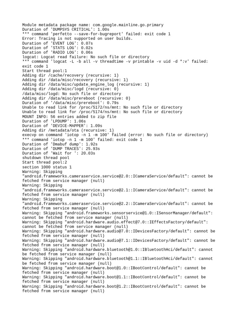 Log Analysis for User Build Errors | PDF | Computing | Computer Science