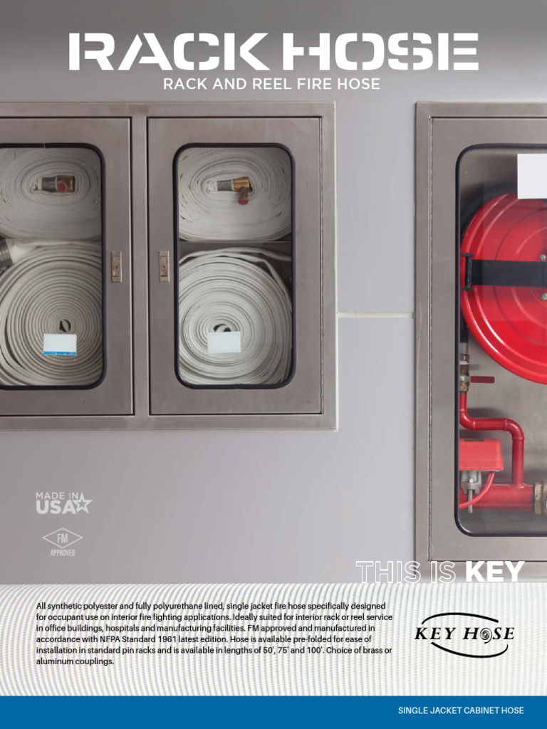 Rack Hose IND Spec SheetFM | PDF | Building Materials | Materials