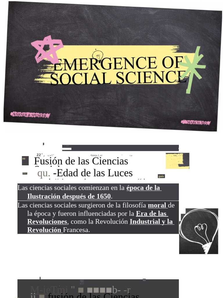 Orígenes de las Ciencias Sociales | PDF | Ciencias Sociales | Antropología