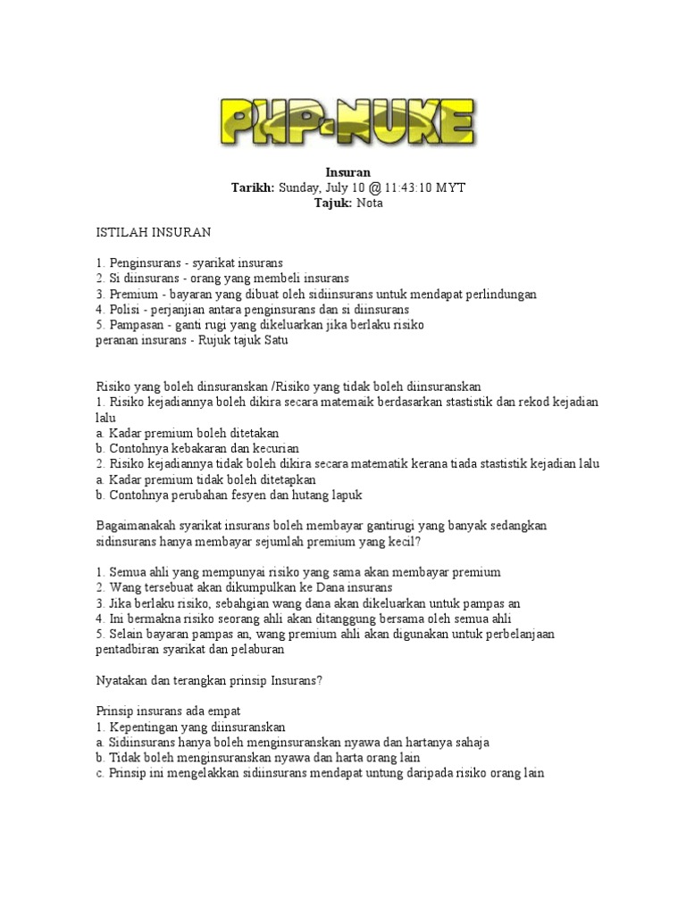 Insuran Pdf