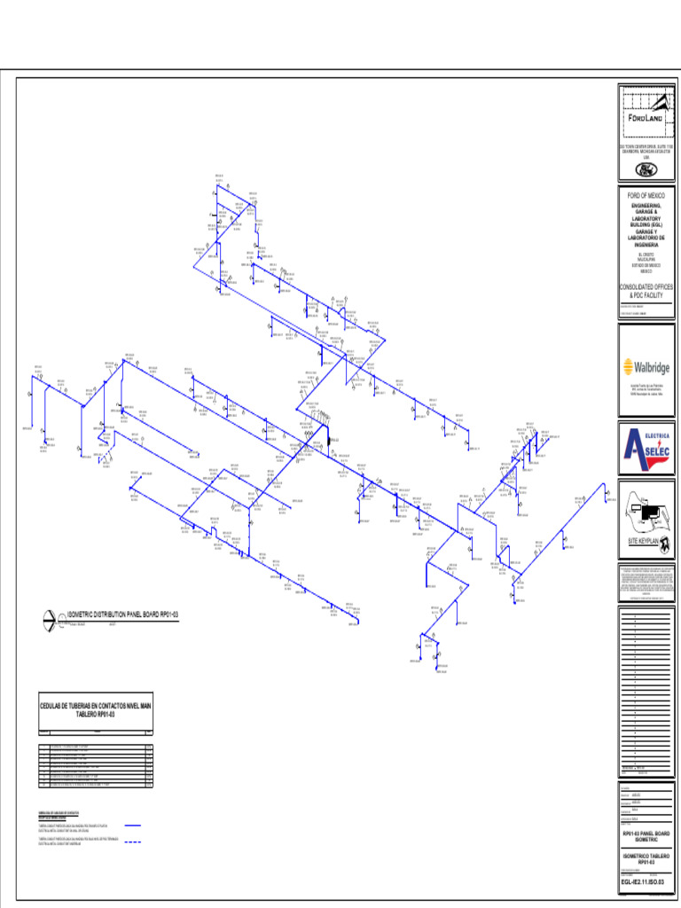 Egl-Ie2-11-Iso-03 - RP01-03 Panel Board Isometric | PDF