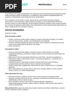 Efectos y uso del metilfenidato | PDF | Farmacocinética | Medicamentos ...
