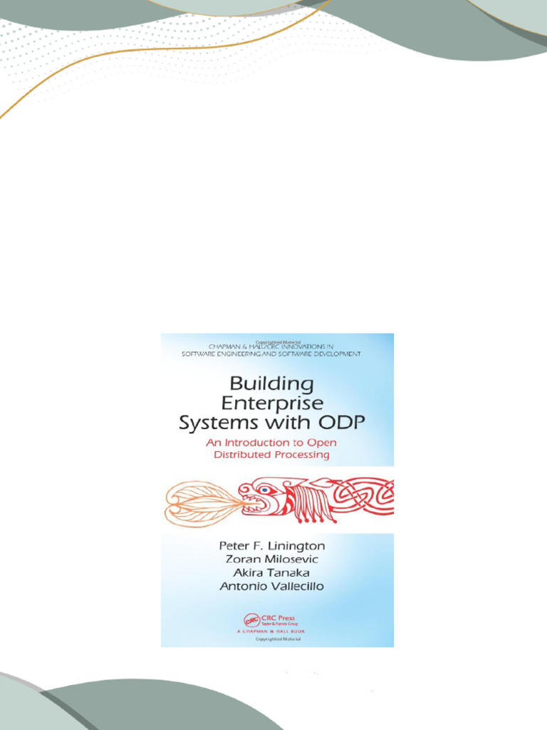 (Ebook) Building Enterprise Systems with ODP: An Introduction to Open ...