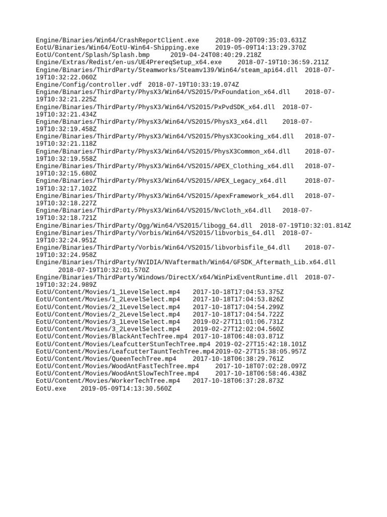 Manifest NonUFSFiles Win64 | PDF | Software | Computing