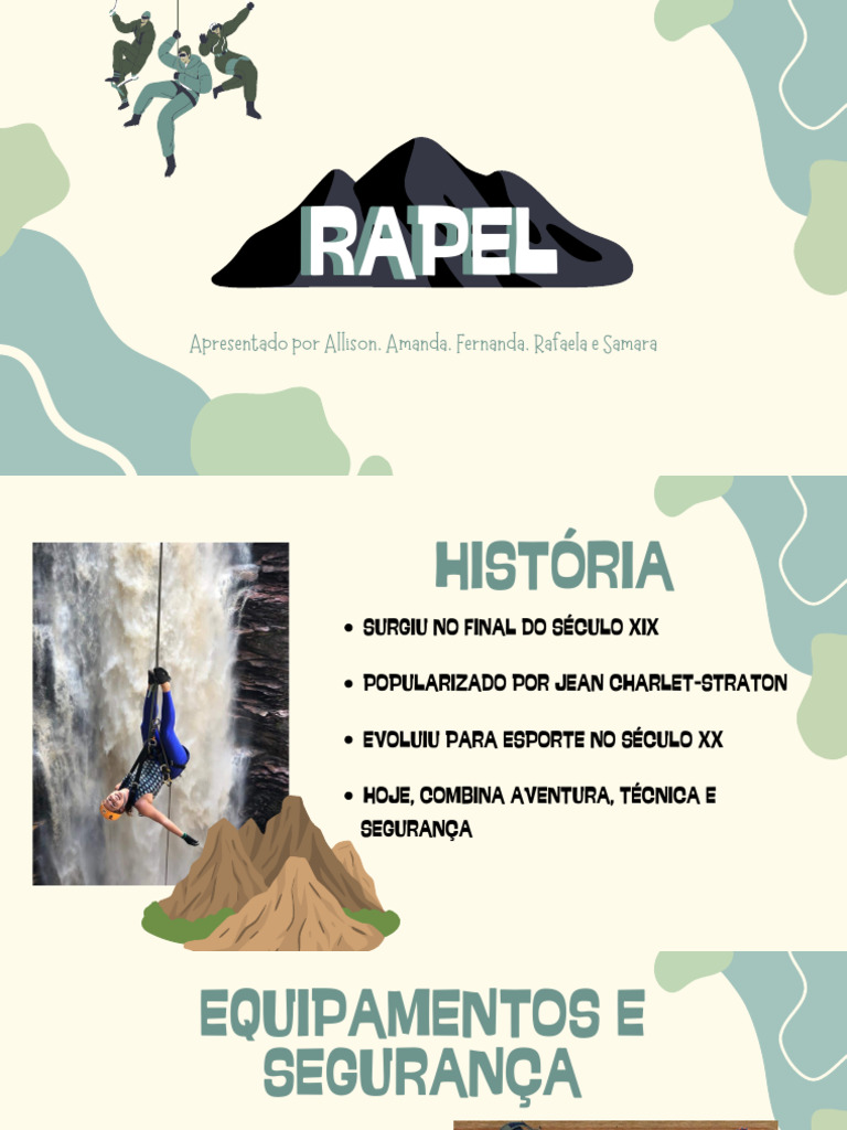 Resumo sobre Rapel e Segurança | PDF