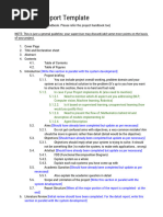Project Report Index Format Guide | PDF | Technology & Engineering
