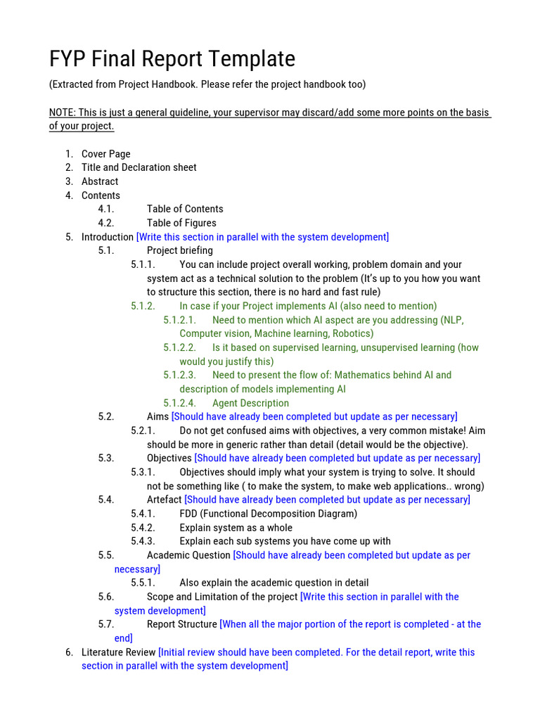 FYPREPORTTemplate 90184 | PDF | Artificial Intelligence | Intelligence ...