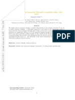 Santanu K. Maiti - Tuning of Electron Transport Through A Moebius Strip: Shot Noise