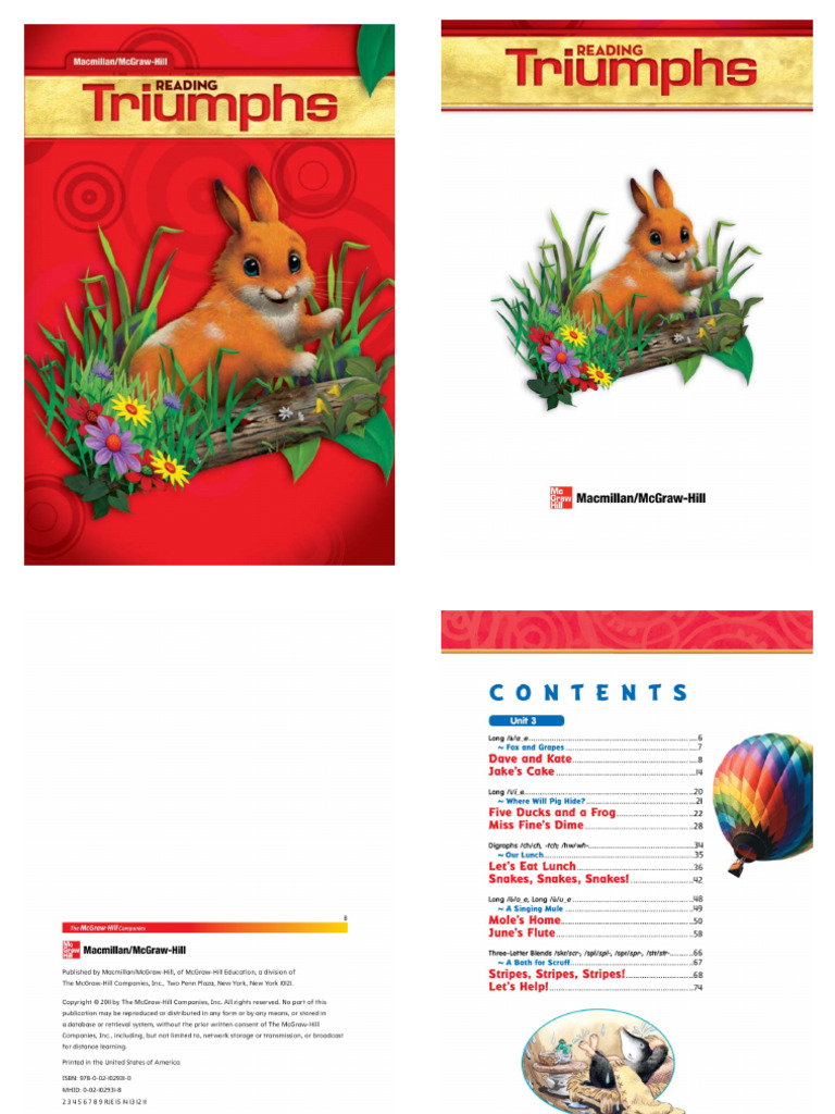 Reading Triumphs Grade 1 Vol.2 - Print | PDF