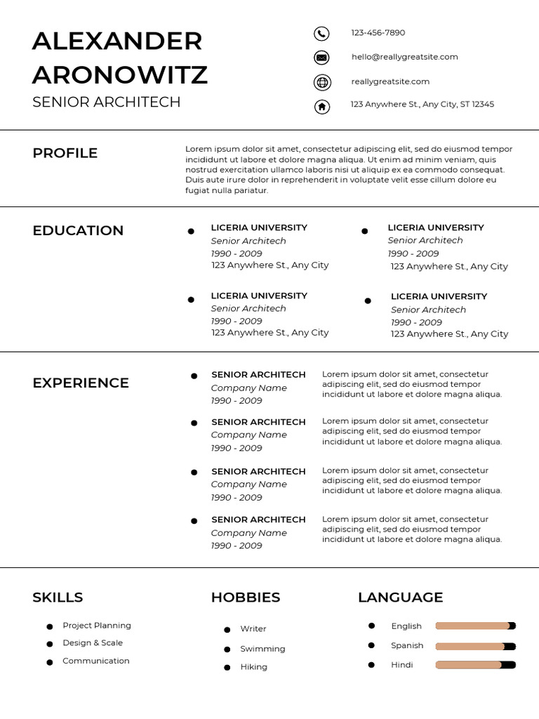 White Simple Experience Resume - 20250201 - 083343 - 0000 | PDF