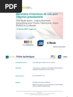 Download Rapport complet Baromtre Intention de vote Vague10 by LeMondefr SN82258024 doc pdf
