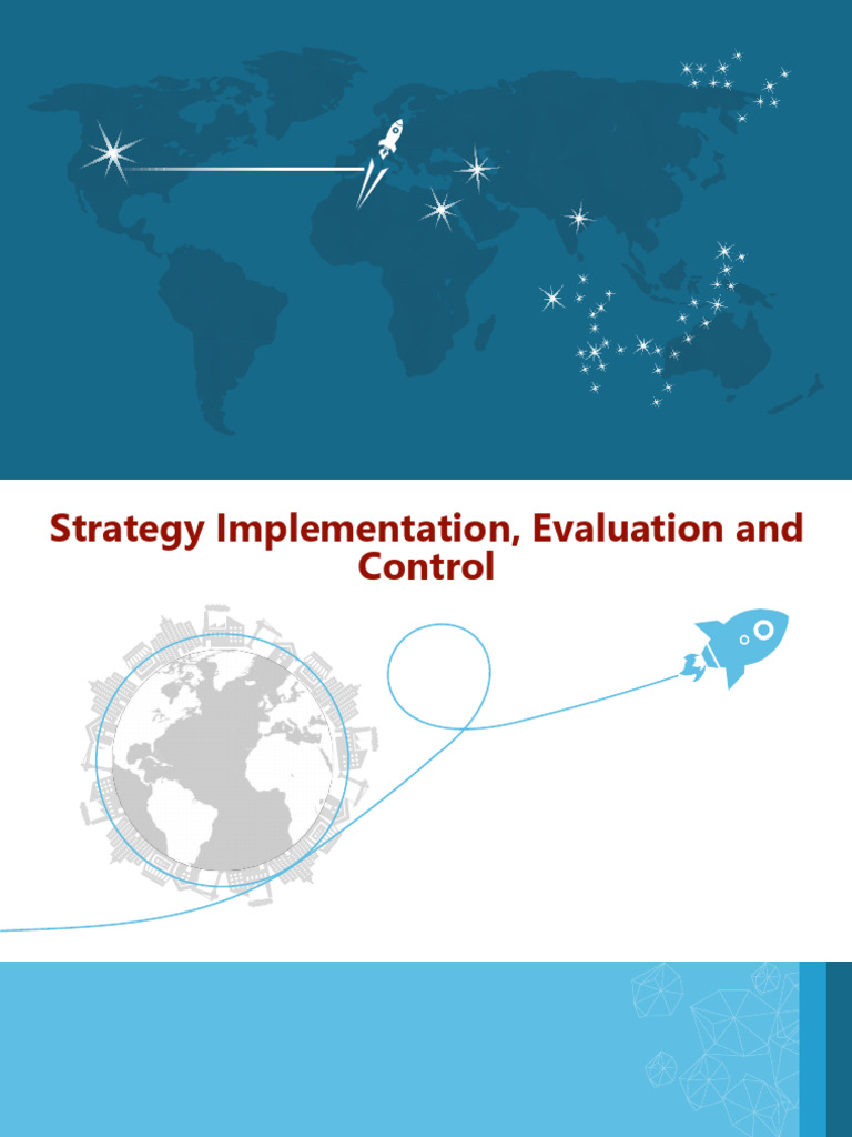 Strategy Implementation and Control Guide | PDF | Strategic Planning | Goal