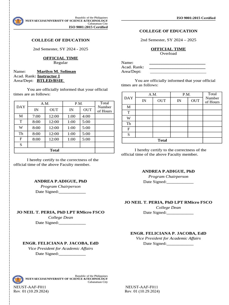 neust-aaf-f011-official-time-rev-01-2025-pdf
