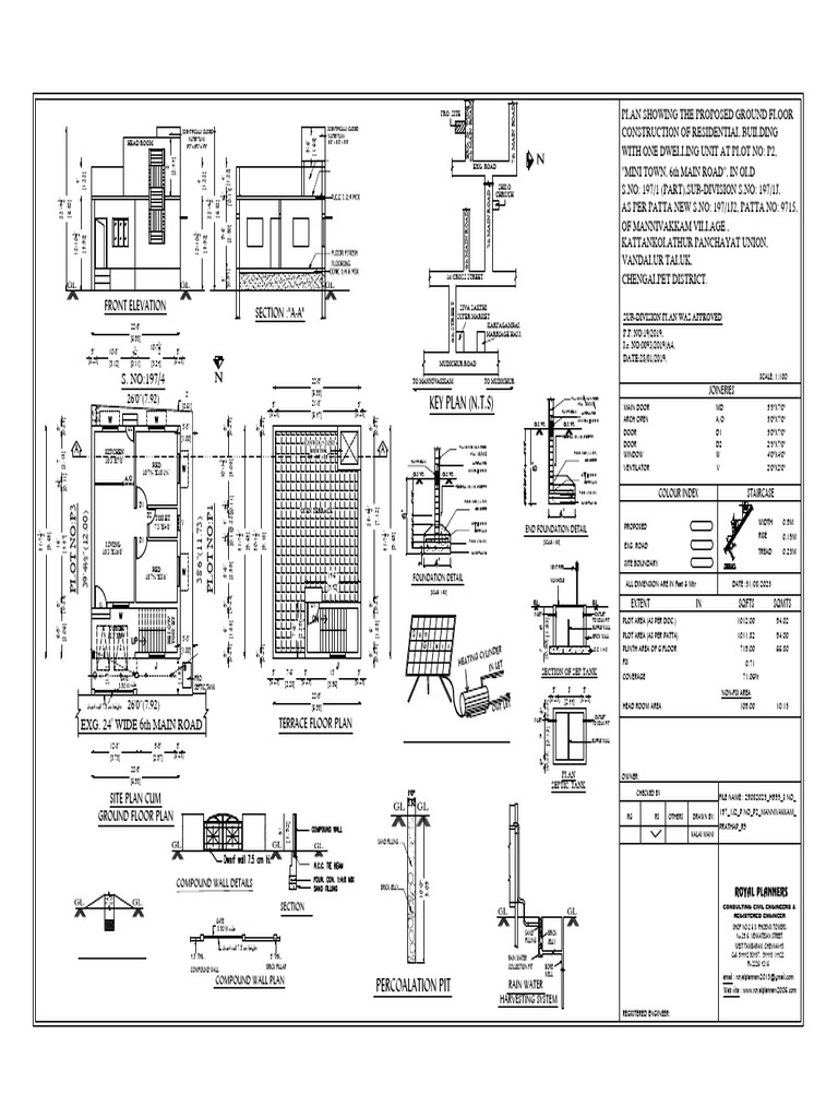 Detailed Civil Engineering Plans | PDF