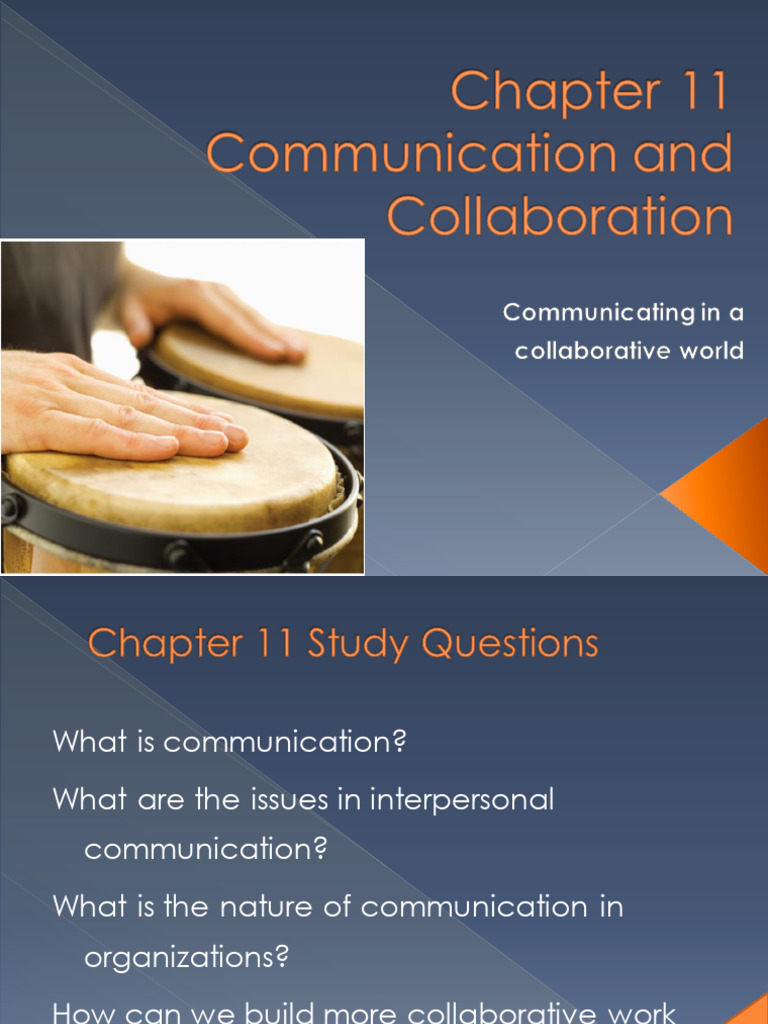 Communication and Collaboration | PDF | Communication | Nonverbal ...