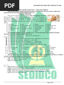20 Đề Ôn Thpt Thầy Vạn Xuân
