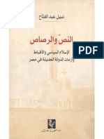 النص والرصاص - الإسلام السياسي والأقباط وأزمات الدولة الحديثة في مصر - نبيل عبد الفتاح
