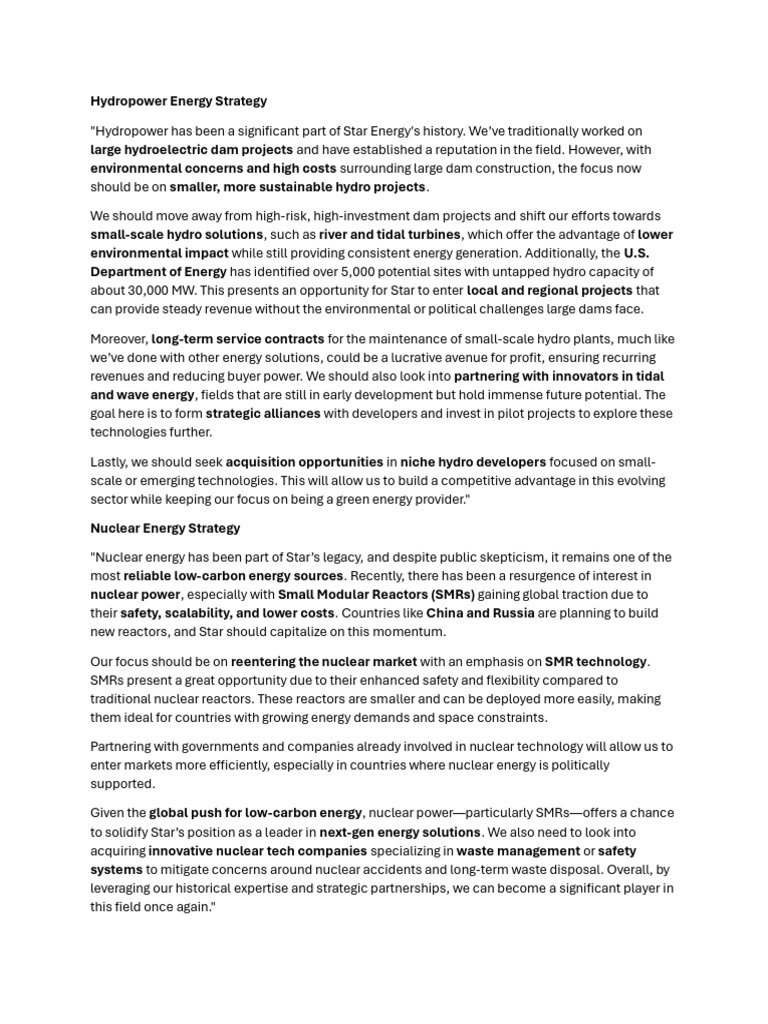 sd | PDF | Hydroelectricity | Sustainable Energy