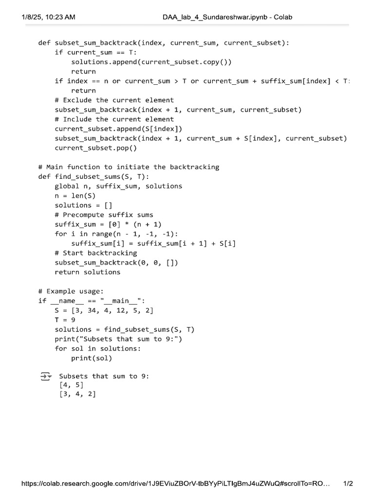 Daa 4 | PDF