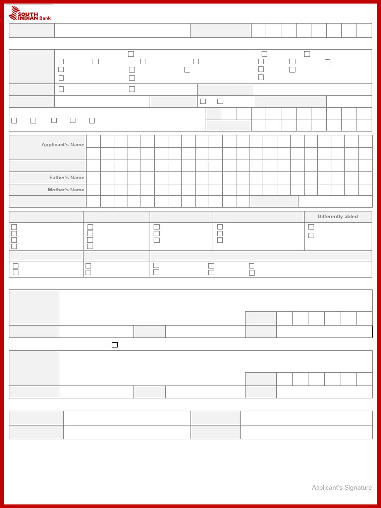 Housing Loan Mortgage Loan (Individual) Application Form | PDF | Banks ...