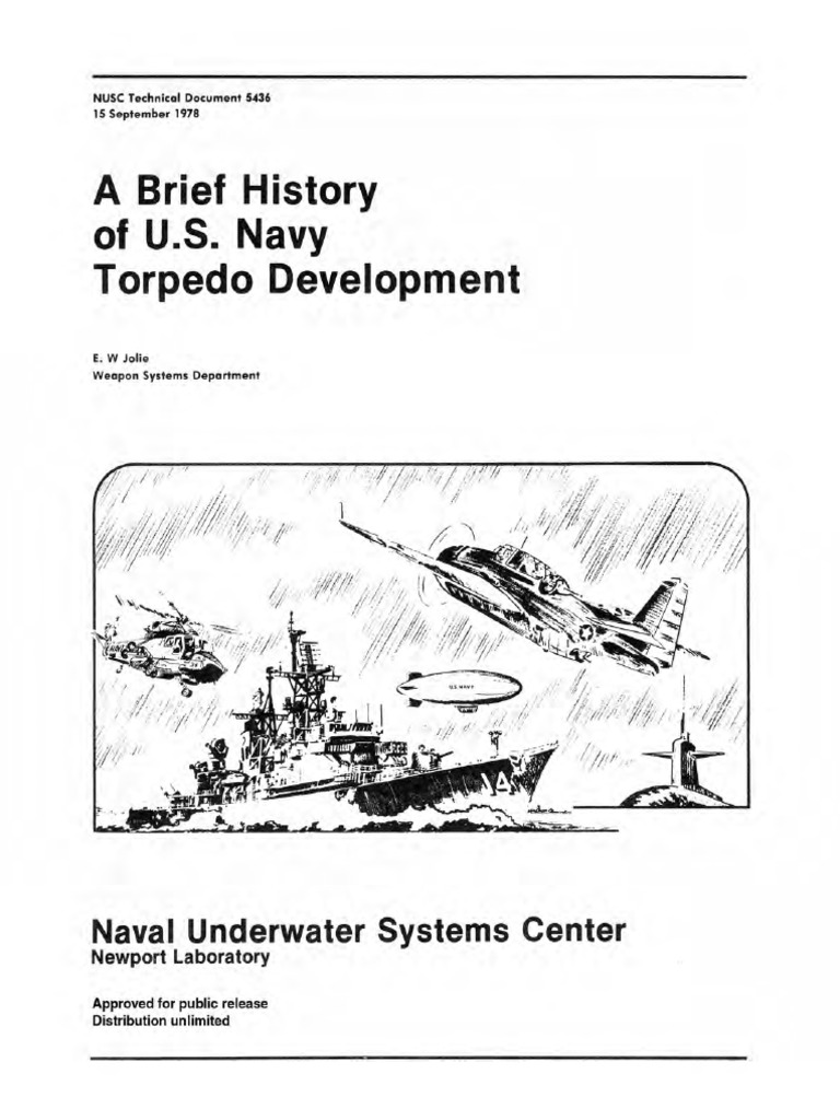 U.S. Navy Torpedo Development History | PDF | Submarines | Military Of ...