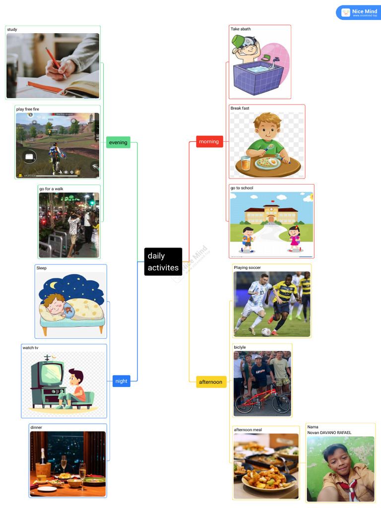 Daily Routine Activities Overview | PDF