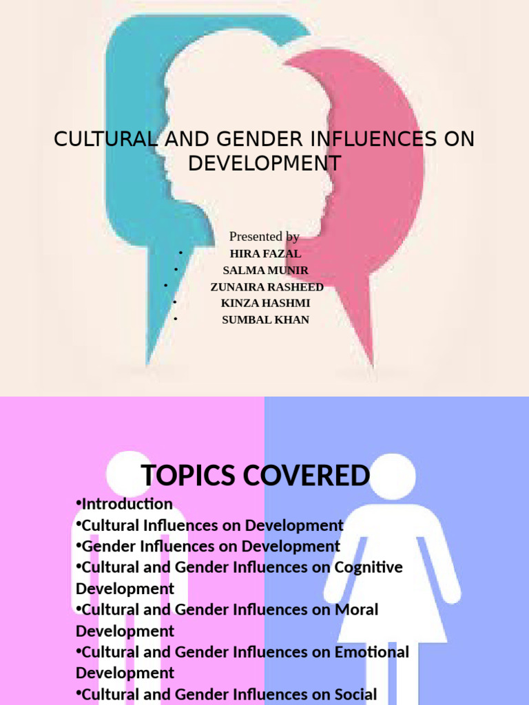 Cultural and Gender Influences On Development | PDF | Socialization ...