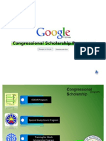 Congressional Scholarship Programs
