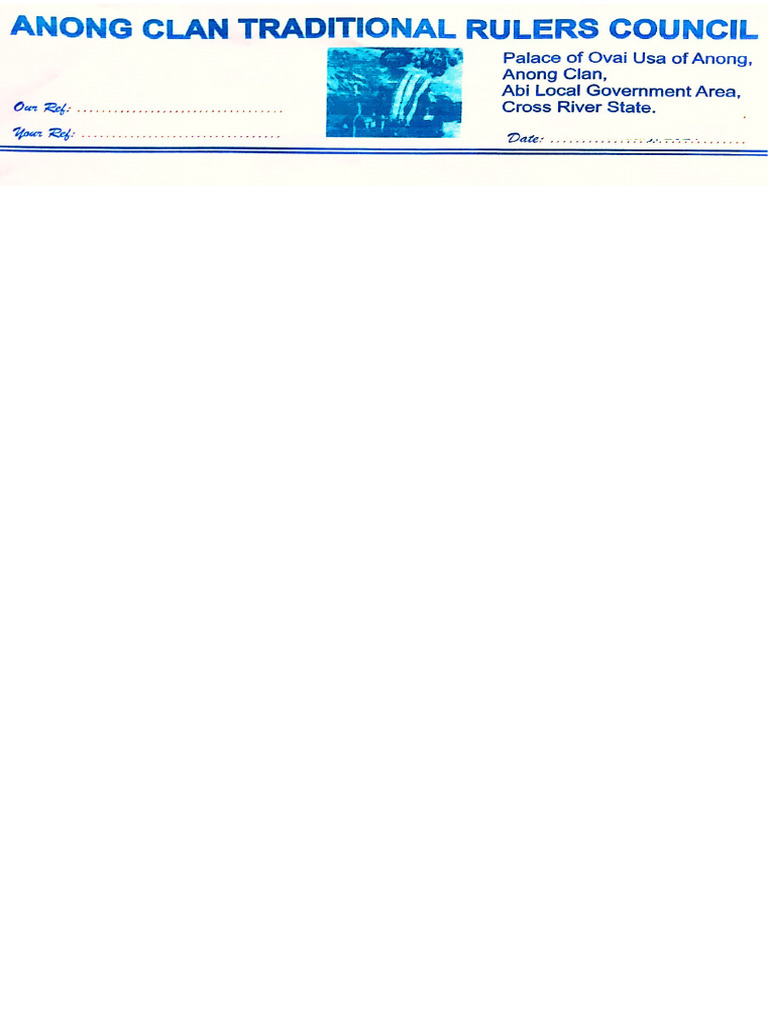 Anong Letter | PDF