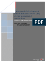 Roll - 45 - PG - AHuman Capital Development Role of Human Resource