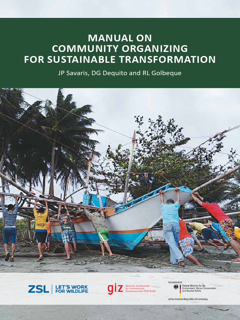 Community Organizing for Sustainability | PDF | Conservation Biology ...
