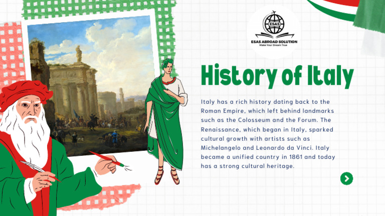 Italy's Historical Journey: From Rome to Renaissance | PDF
