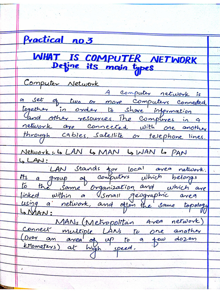Computer Practical No 3 | PDF