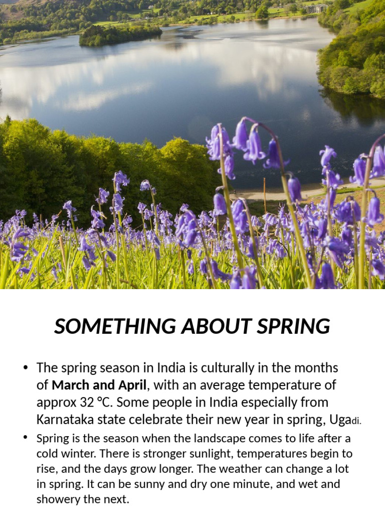 Understanding the Spring Season | PDF