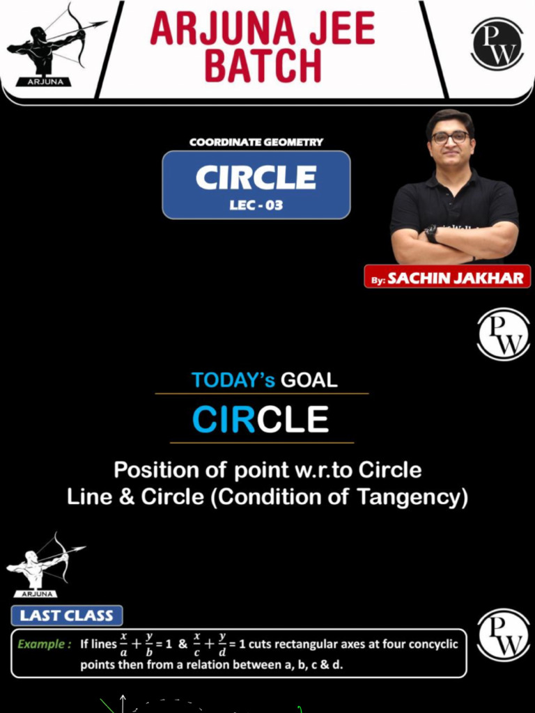 Circle 03 Class Notes | PDF