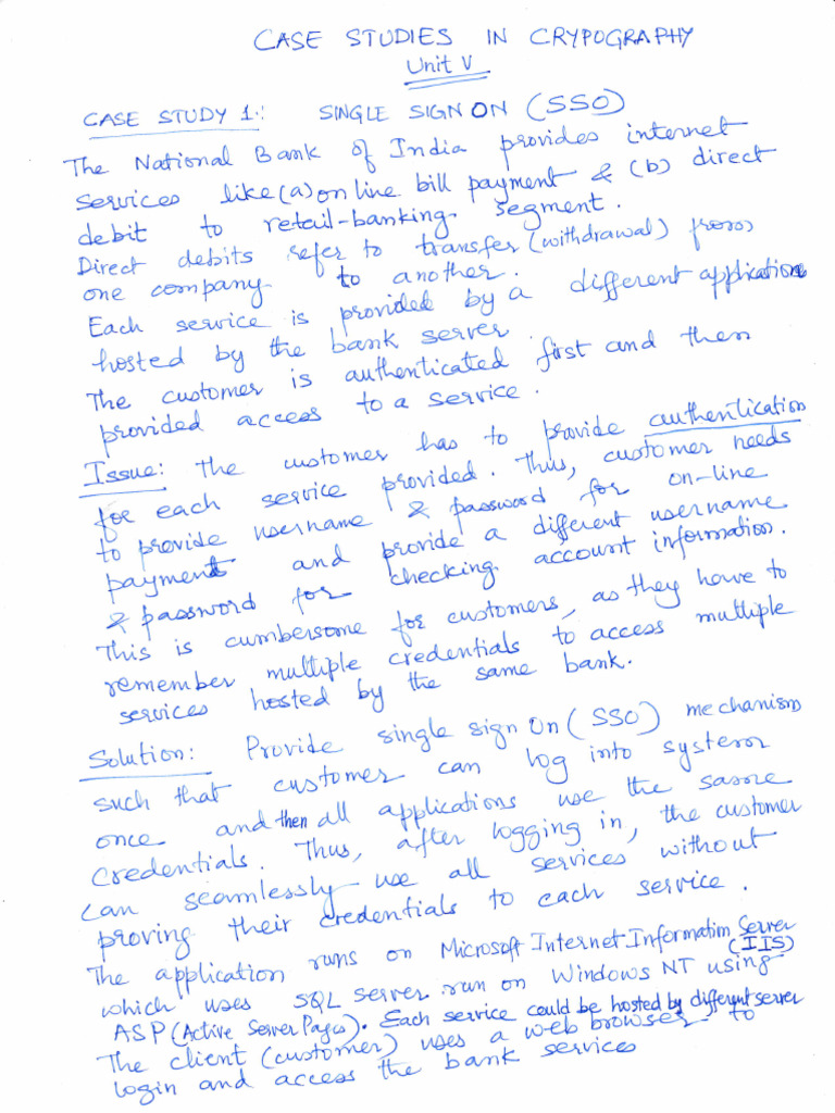 Unit 5 Cns Casestudy Notes | PDF