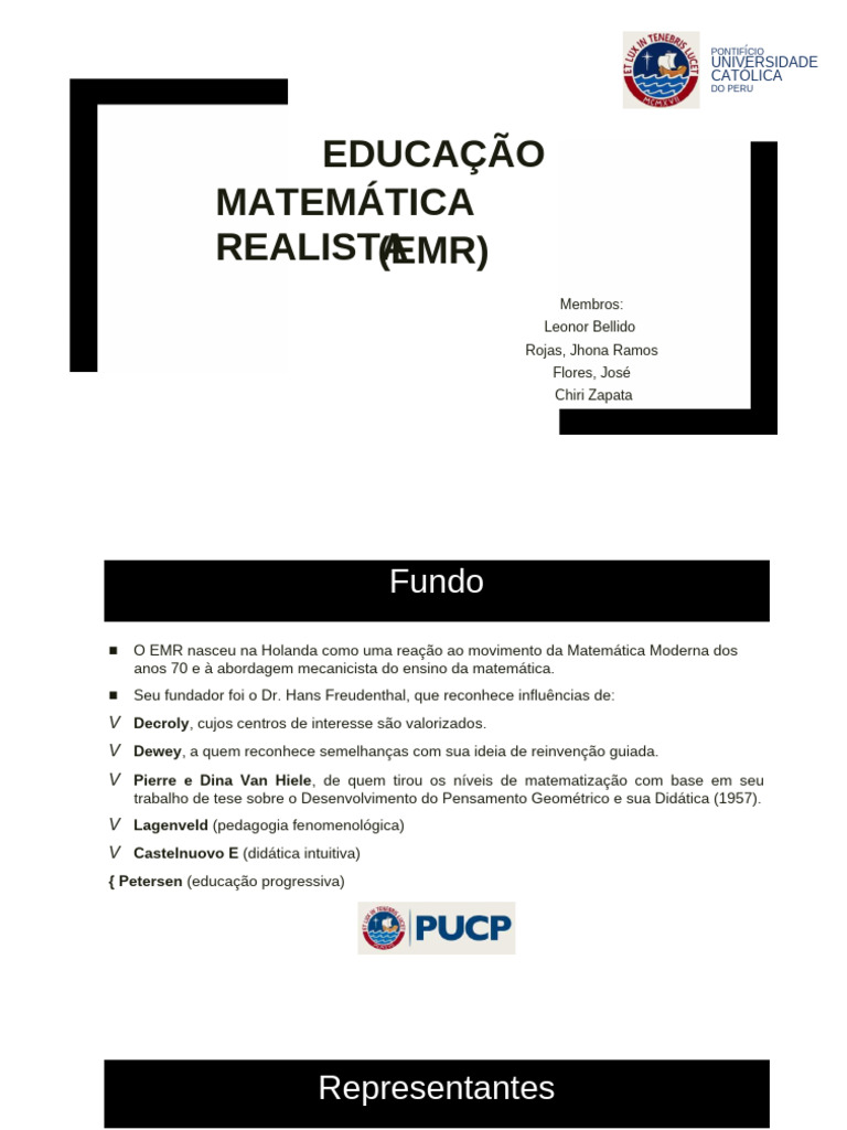 Educação Matemática Realista | PDF | Matemática | Aprendizado