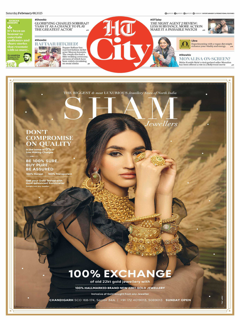 HT Chandigarh City 01-02-2025 | PDF
