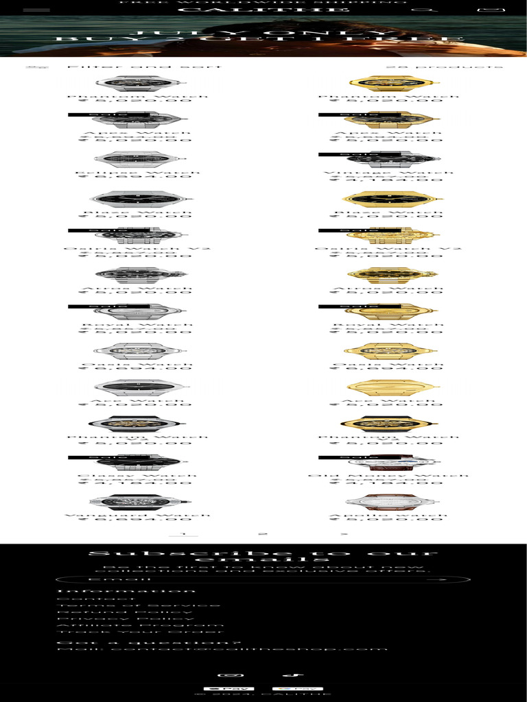 Watches - Calithe | PDF