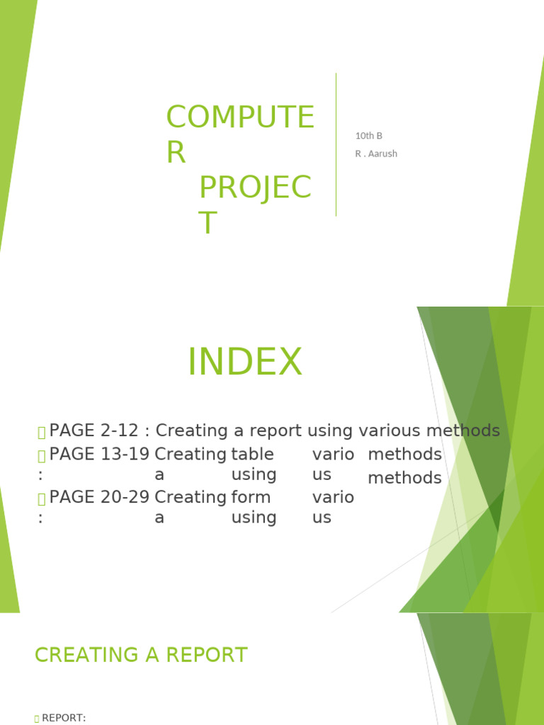 Creating Reports, Tables, and Forms in Base | PDF | Table (Database ...
